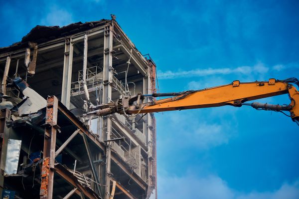 Factory Demolition in Mechanicsville
