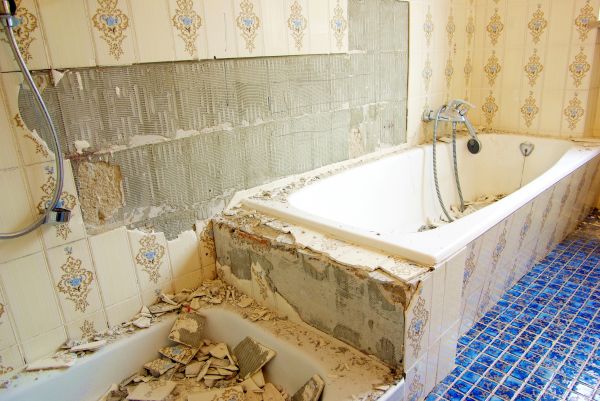 Shower Demolition in Mechanicsville