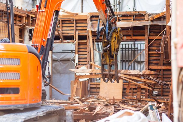 Cabin Demolition in Mechanicsville