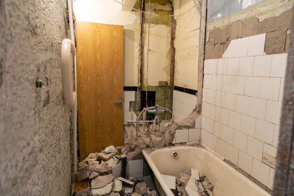 Shower Tile Demolition in Mechanicsville